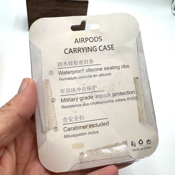 AirPods Case Cute Cartoon 3D, Silicone Protective Shockproof Earbuds Case Cover - Picture 3 of 3